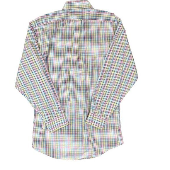 Craig Reagin Multicolor Plaid Button Front Shirt Palmetto Moon Men's Size Small - Picture 4 of 9